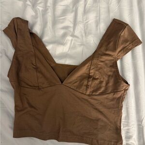 Brown Women's Top